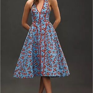Anthropologie midi dress